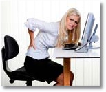 Bad Posture can lead to body stress, aches and pains