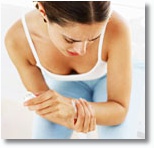 Pain in the arm and wrist can originate from stress and tension in the neck